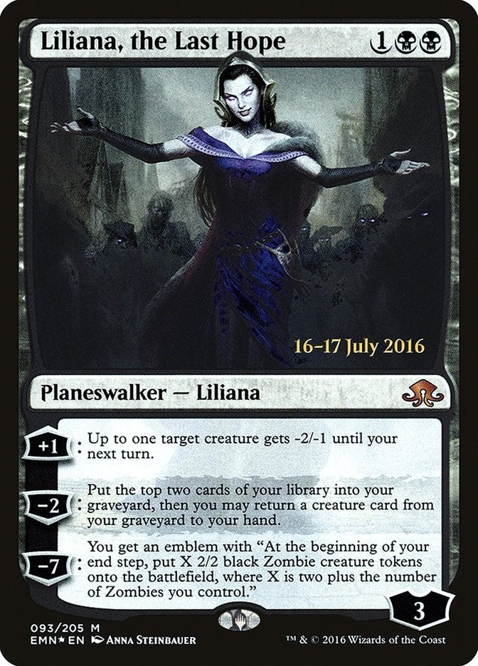 Image for Liliana, the Last Hope (93) (PRE) - Magic: The Gathering