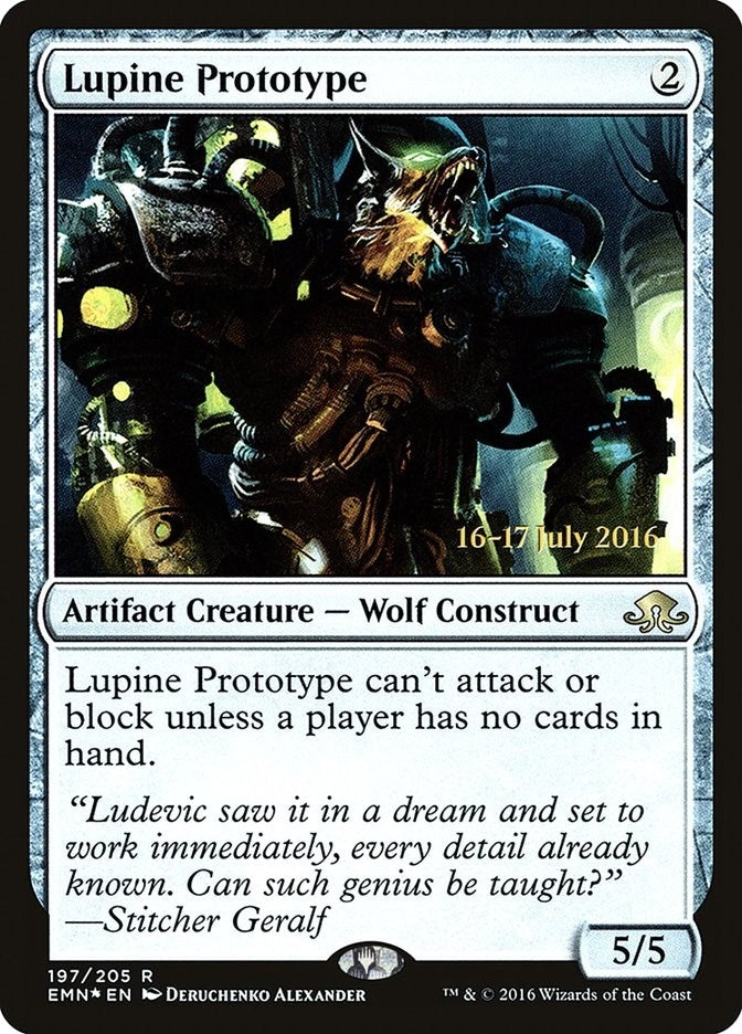 Image for Lupine Prototype (197) (PRE) - Magic: The Gathering