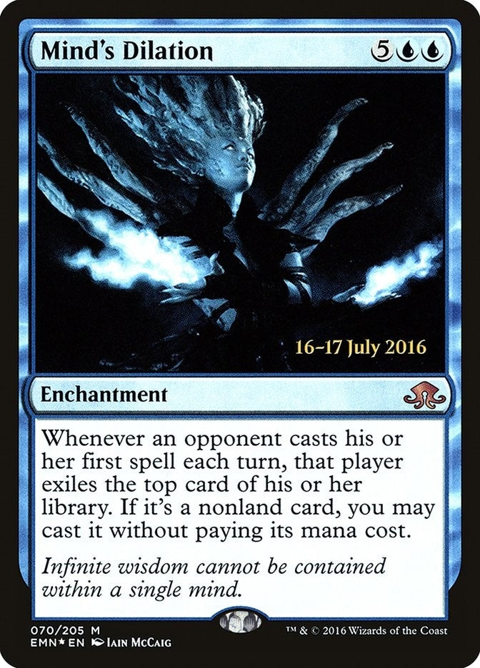 Image for Mind's Dilation (70) (PRE) - Magic: The Gathering