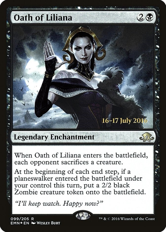 Image for Oath of Liliana (99) (PRE) - Magic: The Gathering