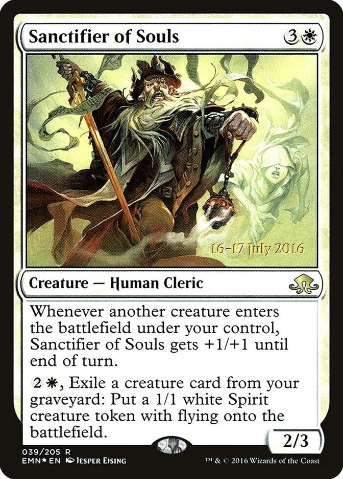 Image for Sanctifier of Souls (39) (PRE) - Magic: The Gathering