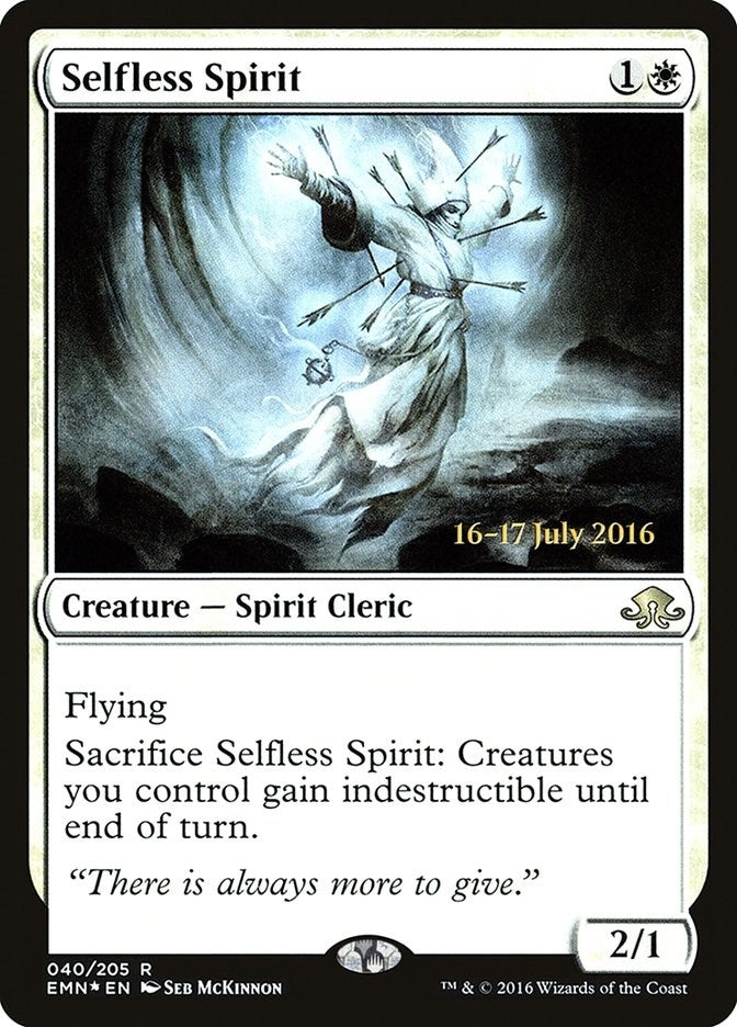 Image for Selfless Spirit (40) (PRE) - Magic: The Gathering