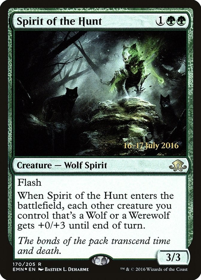Image for Spirit of the Hunt (170) (PRE) - Magic: The Gathering