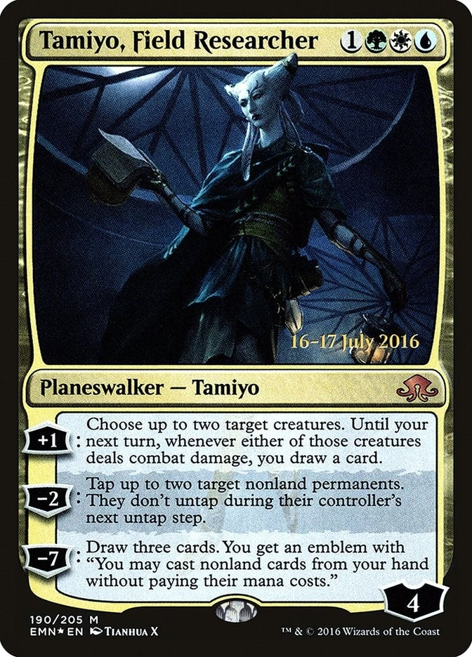 Image for Tamiyo, Field Researcher (190) (PRE) - Magic: The Gathering