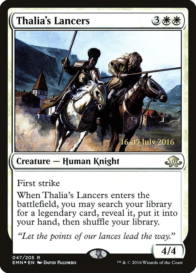 Image for Thalia's Lancers (47) (PRE) - Magic: The Gathering