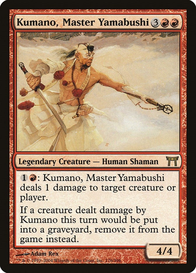 Image for Kumano, Master Yamabushi (176) (CHK) - Magic: The Gathering