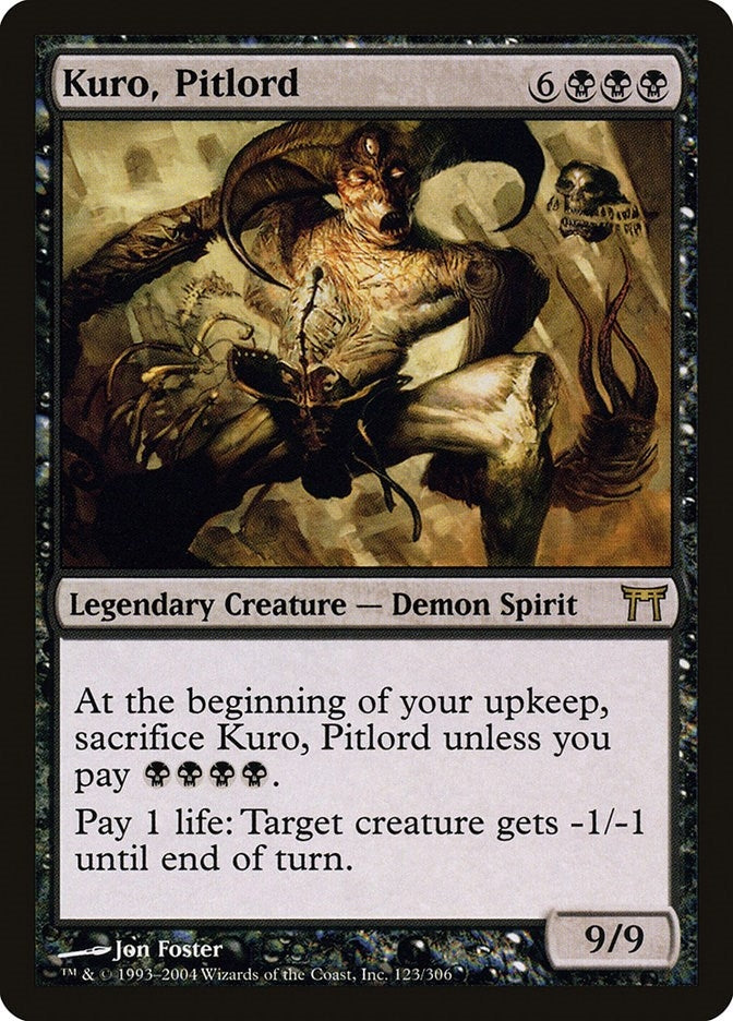Image for Kuro, Pitlord (123) (CHK) - Magic: The Gathering