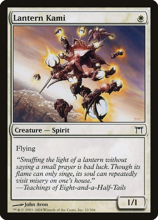 Image for Lantern Kami (32) (CHK) - Magic: The Gathering