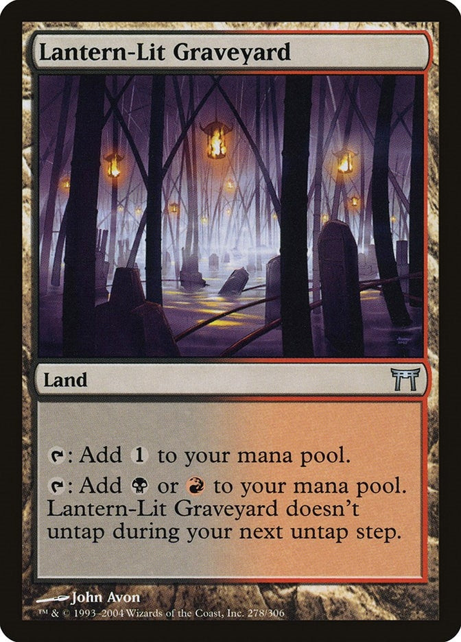 Image for Lantern-Lit Graveyard (278) (CHK) - Magic: The Gathering