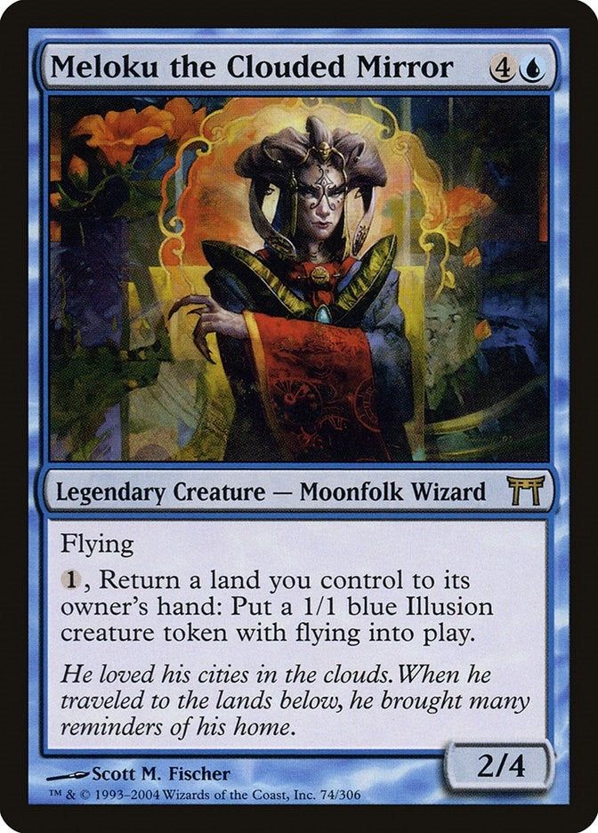 Image for Meloku the Clouded Mirror (74) (CHK) - Magic: The Gathering
