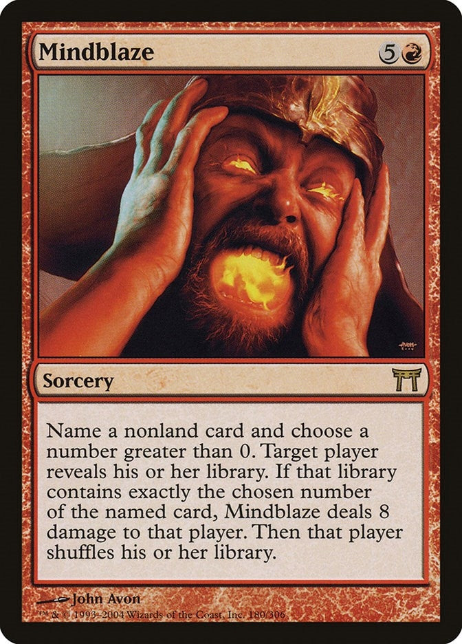 Image for Mindblaze (180) (CHK) - Magic: The Gathering