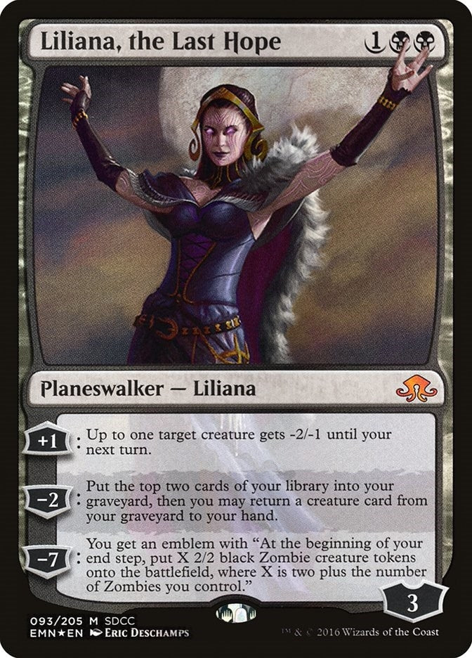 Image for Liliana, the Last Hope (SDCC 2016 Exclusive) (93) (MEDIA) - Magic: The Gathering
