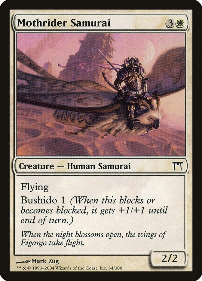 Image for Mothrider Samurai (34) (CHK) - Magic: The Gathering