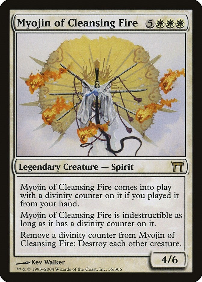 Image for Myojin of Cleansing Fire (35) (CHK) - Magic: The Gathering