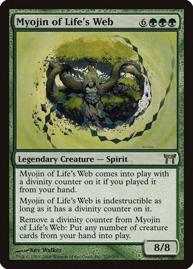 Image for Myojin of Life's Web (229) (CHK) - Magic: The Gathering