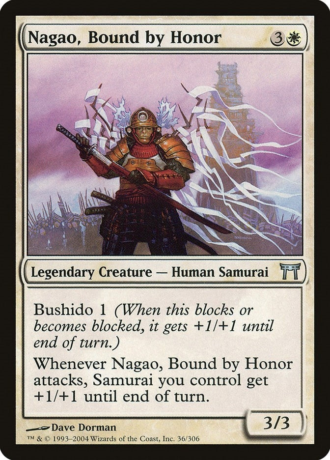 Image for Nagao, Bound by Honor (36) (CHK) - Magic: The Gathering