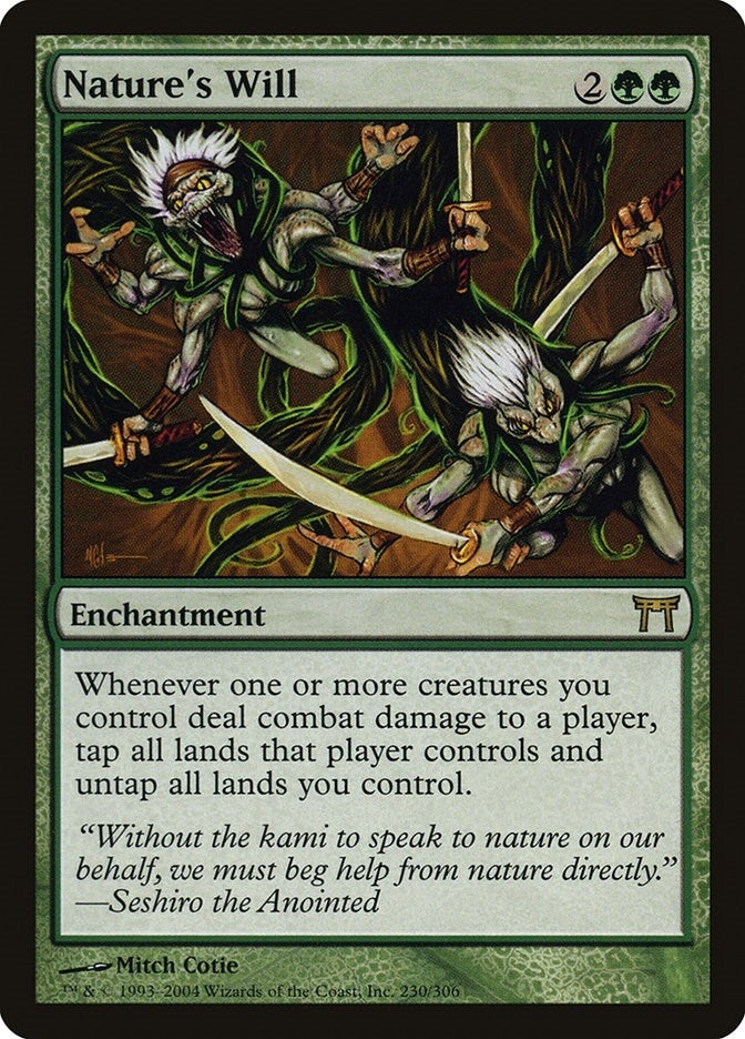 Image for Nature's Will (230) (CHK) - Magic: The Gathering