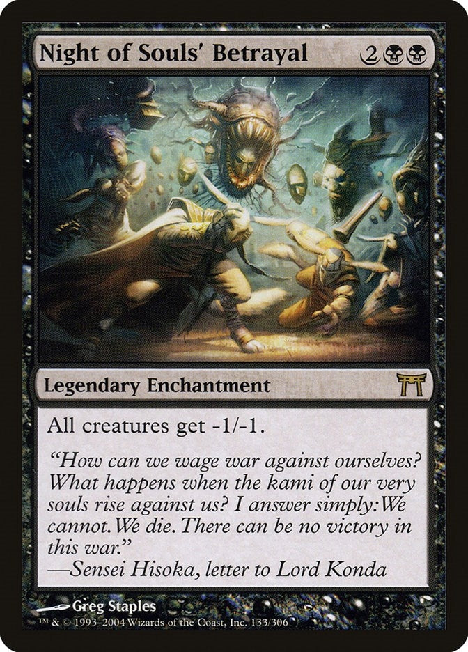 Image for Night of Souls' Betrayal (133) (CHK) - Magic: The Gathering