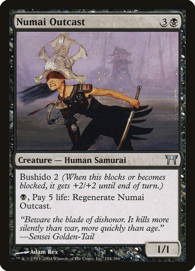 Image for Numai Outcast (134) (CHK) - Magic: The Gathering
