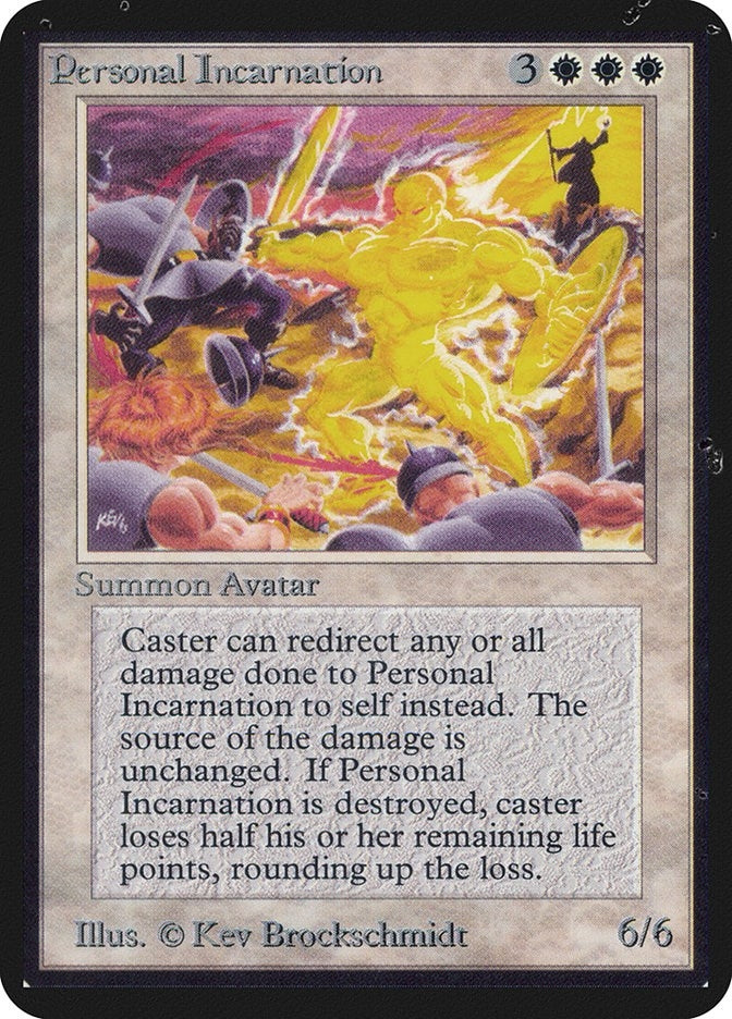 Image for Personal Incarnation (LEA) - Magic: The Gathering