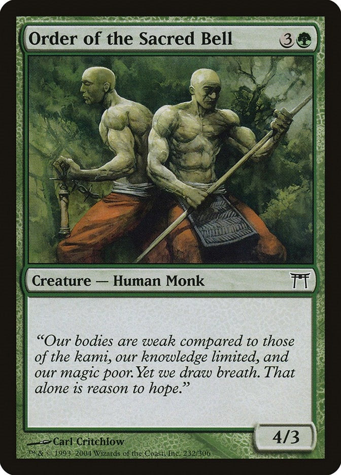 Image for Order of the Sacred Bell (232) (CHK) - Magic: The Gathering