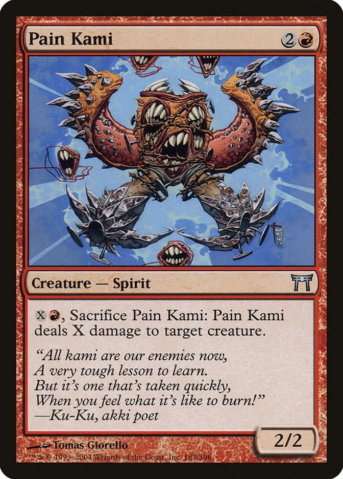 Image for Pain Kami (183) (CHK) - Magic: The Gathering