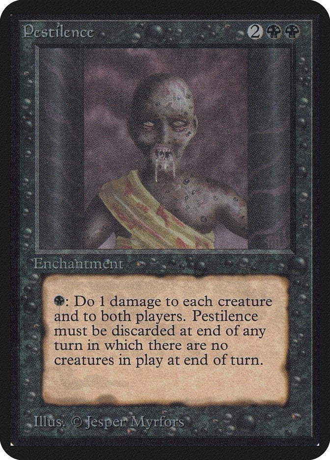 Image for Pestilence (LEA) - Magic: The Gathering