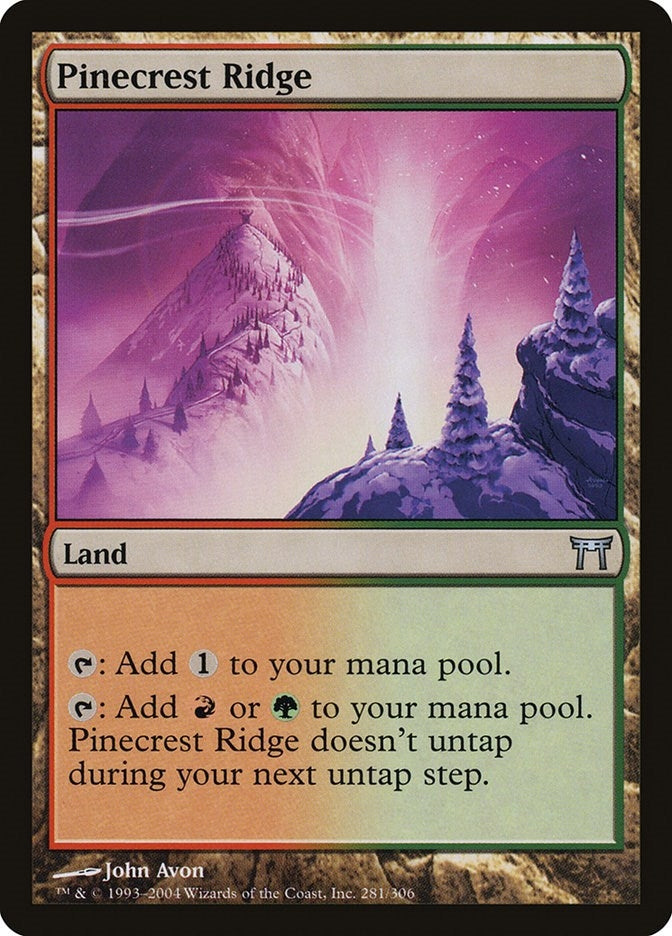 Image for Pinecrest Ridge (281) (CHK) - Magic: The Gathering