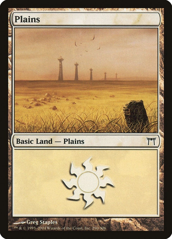 Image for Plains (290) (290) (CHK) - Magic: The Gathering