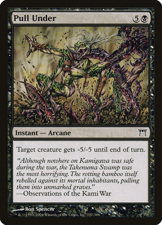 Image for Pull Under (137) (CHK) - Magic: The Gathering