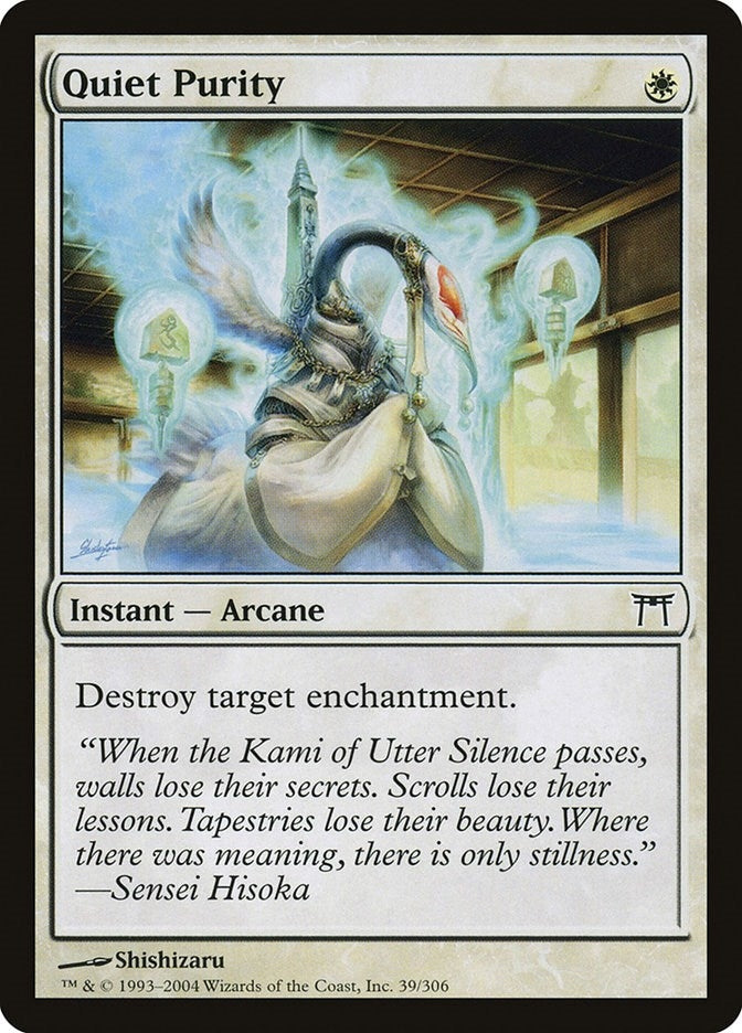 Image for Quiet Purity (39) (CHK) - Magic: The Gathering