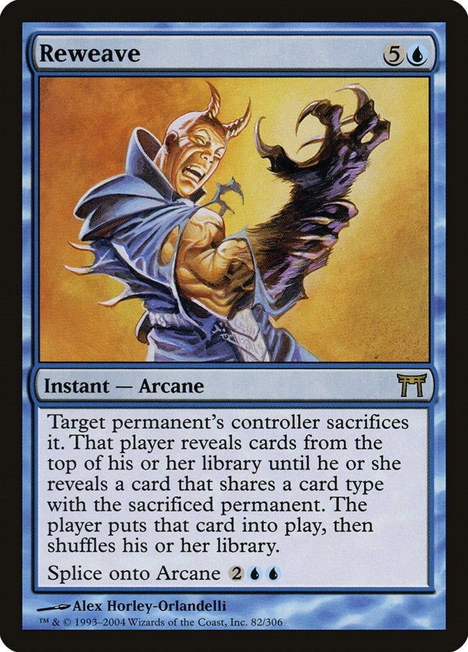 Image for Reweave (82) (CHK) - Magic: The Gathering