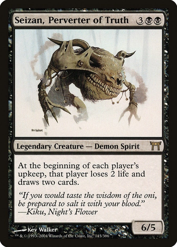 Image for Seizan, Perverter of Truth (143) (CHK) - Magic: The Gathering