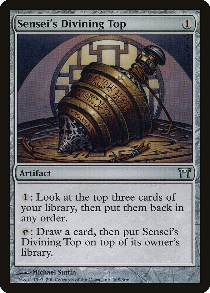 Image for Sensei's Divining Top (268) (CHK) - Magic: The Gathering