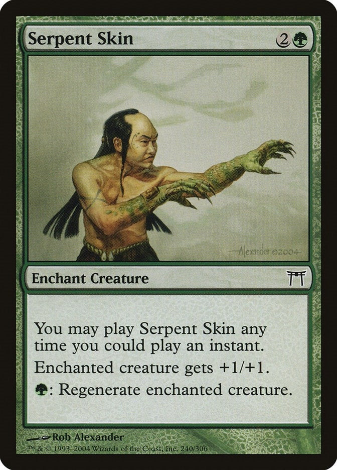 Image for Serpent Skin (240) (CHK) - Magic: The Gathering