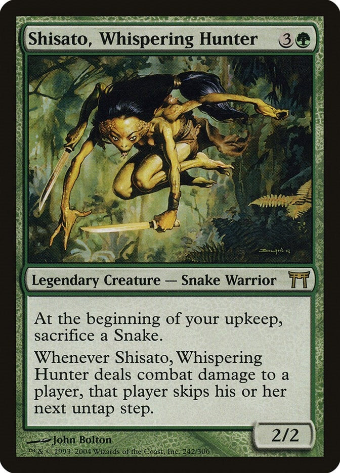 Image for Shisato, Whispering Hunter (242) (CHK) - Magic: The Gathering