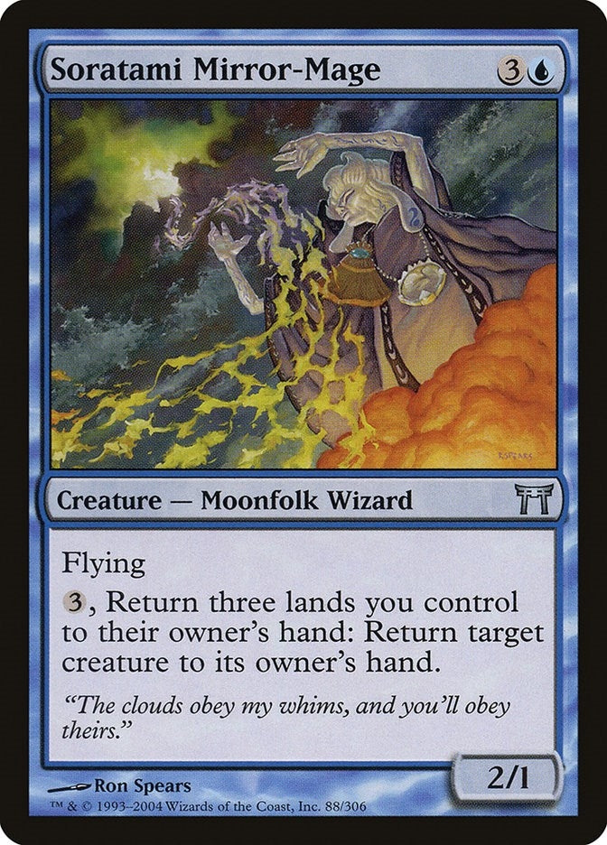 Image for Soratami Mirror-Mage (88) (CHK) - Magic: The Gathering