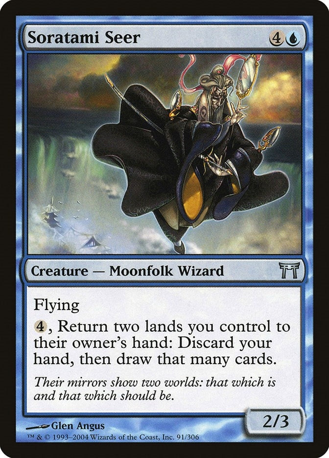 Image for Soratami Seer (91) (CHK) - Magic: The Gathering