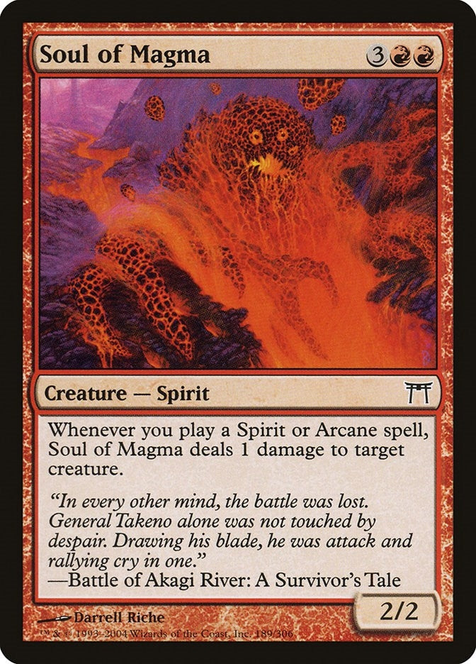 Image for Soul of Magma (189) (CHK) - Magic: The Gathering
