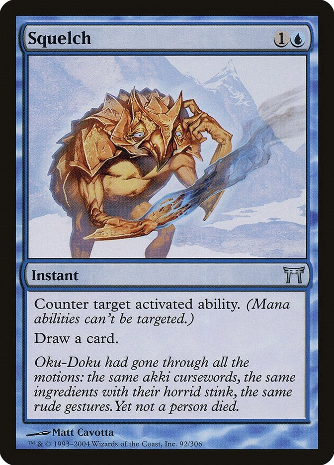 Image for Squelch (92) (CHK) - Magic: The Gathering