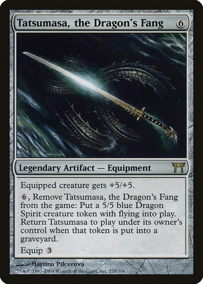 Image for Tatsumasa, the Dragon's Fang (270) (CHK) - Magic: The Gathering