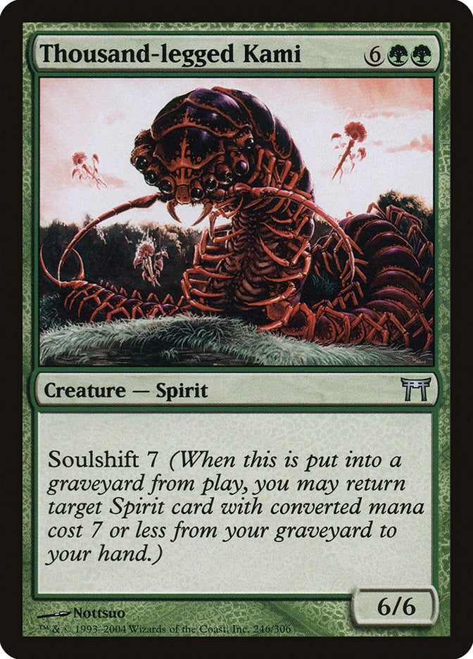 Image for Thousand-legged Kami (246) (CHK) - Magic: The Gathering