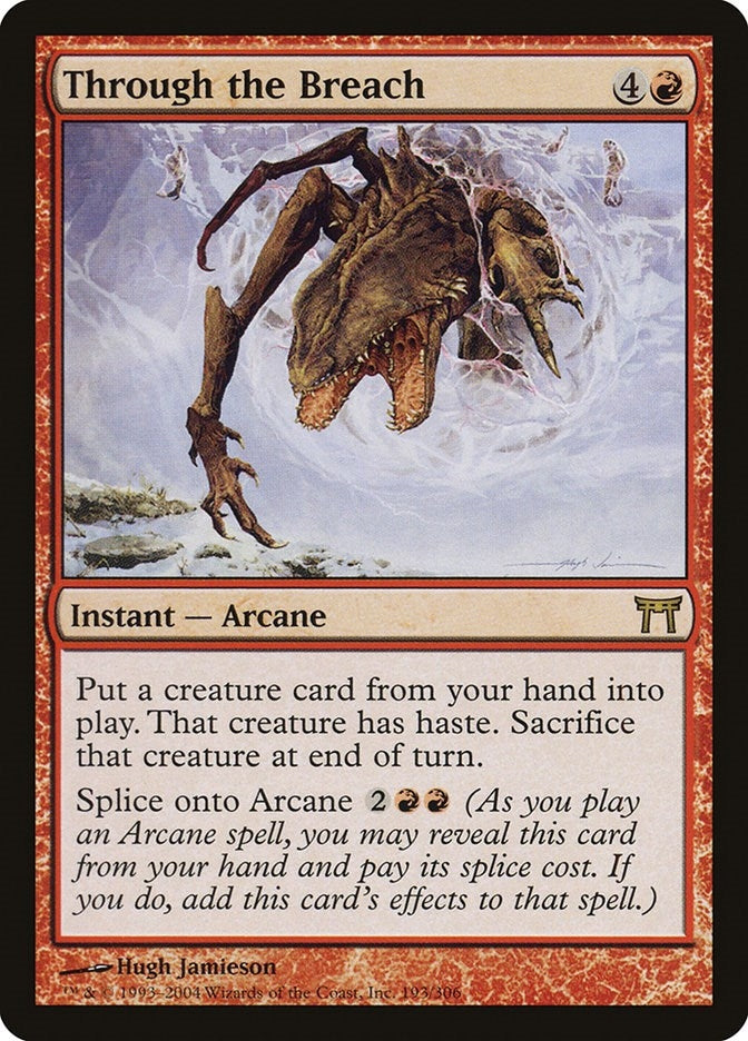 Image for Through the Breach (193) (CHK) - Magic: The Gathering