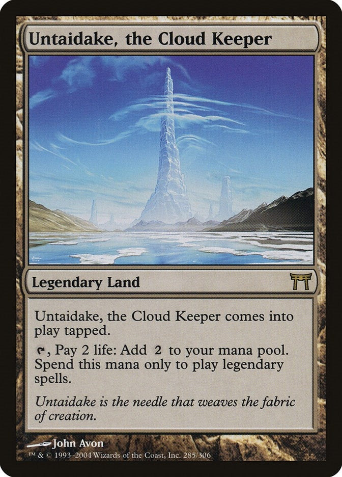 Image for Untaidake, the Cloud Keeper (285) (CHK) - Magic: The Gathering