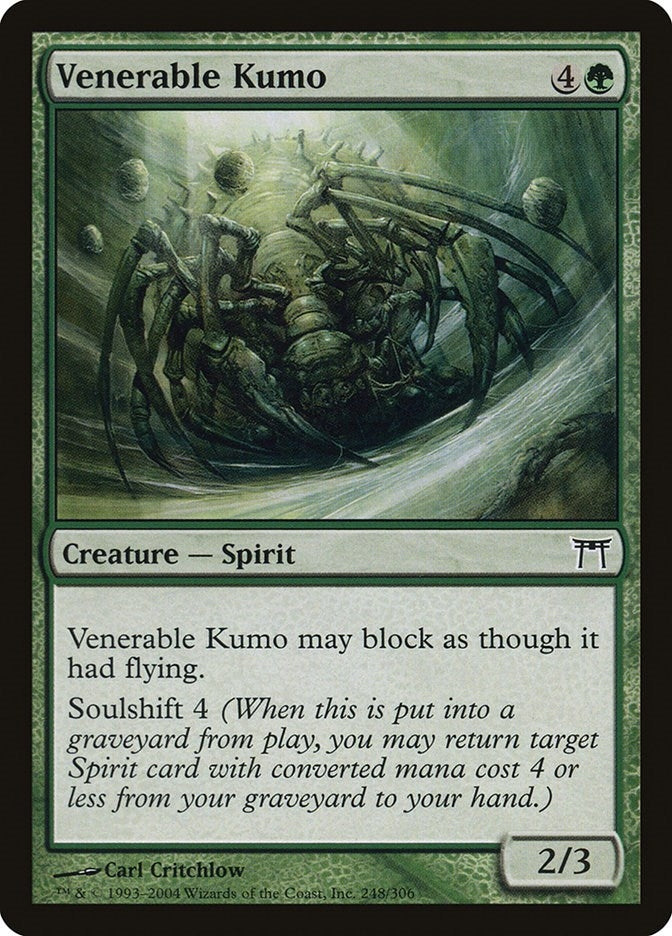 Image for Venerable Kumo (248) (CHK) - Magic: The Gathering