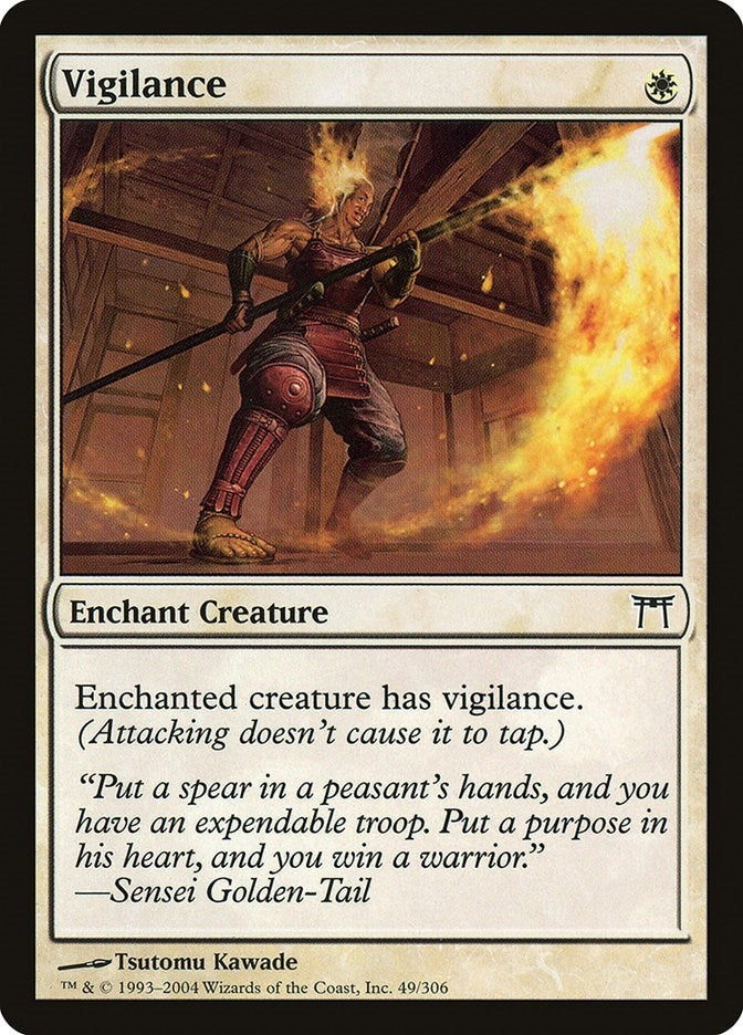 Image for Vigilance (49) (CHK) - Magic: The Gathering