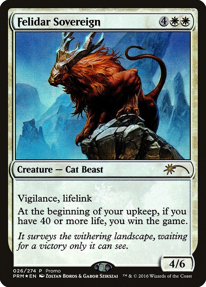 Image for Felidar Sovereign (26) (MEDIA) - Magic: The Gathering