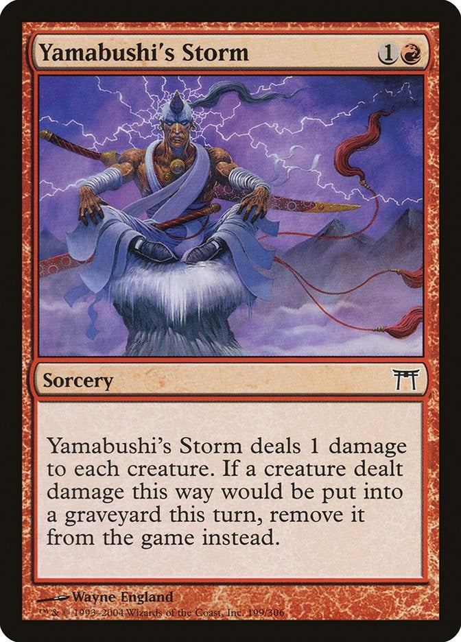 Image for Yamabushi's Storm (199) (CHK) - Magic: The Gathering