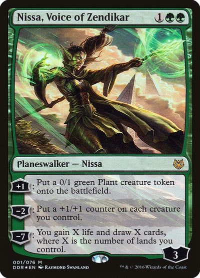 Nissa, Voice of Zendikar (1) (DDR)