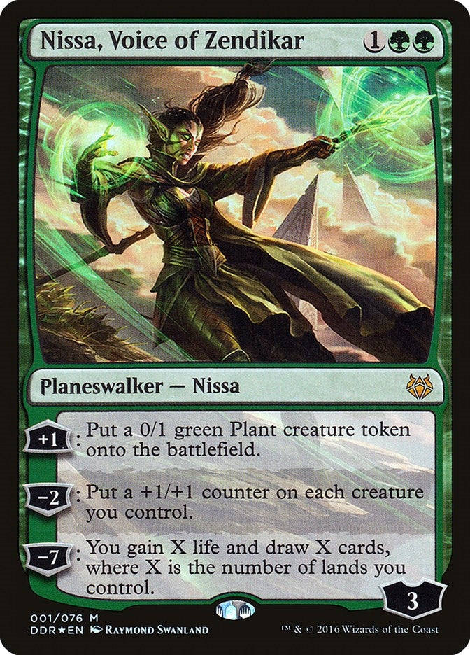 Nissa, Voice of Zendikar (1) (DDR)